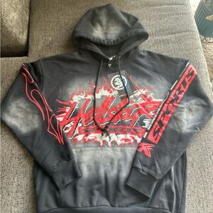 HELLSTAR Sports Hoodie RED/BLK
